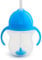 Munchkin Tasse à Paille avec Verrouillage Click Lock Tip & Sip | Tasse Sippy Bébé avec Paille | Sans BPA | Tasse Étanche | Paille Lestée | Biberons Bébé - 7 oz / 207 ml | Bleu