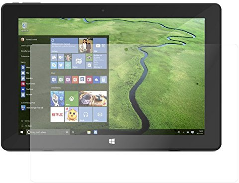 dipos 2x Displayschutzfolie 9H matt für TrekStor SurfTab twin 10.1