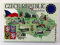 World by Shotglass Tschechische Republik EU Serie Souvenir Kühlschrank Magnet 6,3 x 8,9 cm