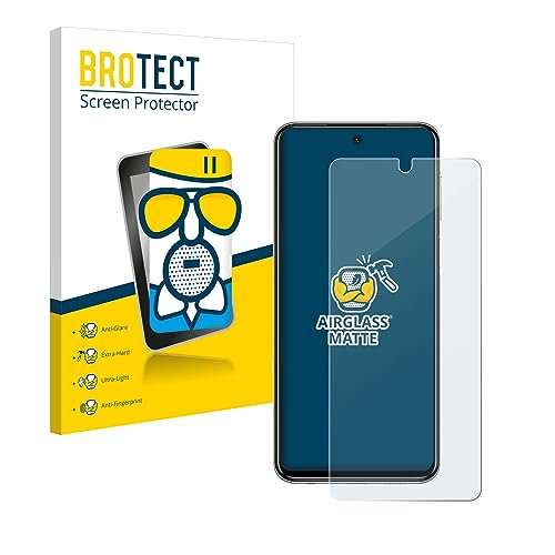 BROTECT Protector Pantalla Mate Cristal para Xiaomi Redmi Note 9 Pro Protección Anti-Reflejos