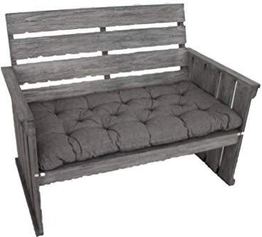 Ambientehome 91193 Extended Lounge Kissen für 2-Sitzer-Bank, hellgrau, 113 x 55 x 10 cm