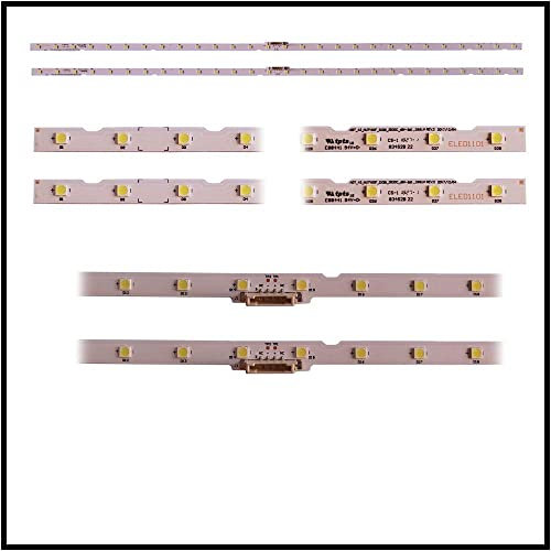 Generico KIT 2 BARRE LED TV PER SAMSUNG 43 UE43NU7092 UE43NU7092UXXH