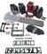Milescraft 1262 SignPRO Sign Making Kit for Routers (Metric) - 64mm & 34mm Horizontal Letters (166 templates), 64mm & 34mm Vertical Numbers (80 templates) – 9.5mm Router Bit Included Complete Kit