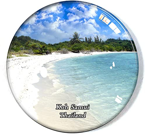 KOH Samui Thailand Kühlschrankmagnet Kühlschrank Gefrierschrank Magnet Souvenir Dekoration Magnet Aufkleber Glas Basteln