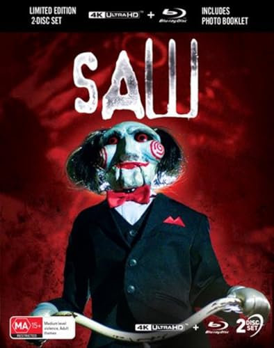 SAW [2004] LIMITED EDITION 3D COVER NUMBERED (BLU-RAY / 4K UHD)
