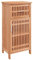 Badschrank 42x29x82 cm Massivholz Nussbaum, 350354