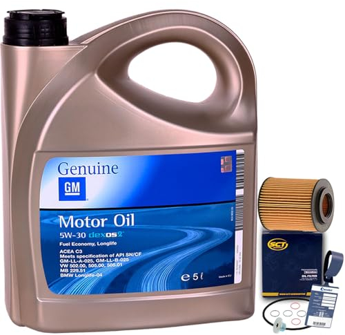 Ölfilter + 5W30 Öl für 1.7 CDTI Meriva B MOKKA Astra G H J