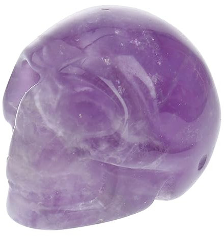 PRETYZOOM Glaskopf 3st Kristall-Jade-schädel Schädelskulpturen Schädel Hängende Dekoration Heim Kalotten Schmuck Kristallschädel Dekoration Kristall-schädel- Kristallschädel Nach Hause