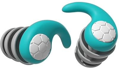 Ortorex Silikon-Ohrstöpsel mit Geräuschunterdrückung zum Schlafen (hellblau)