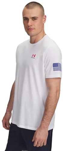 Under Armour Herren Freedom Flag T-Shirt Kurzärmelig, XL
