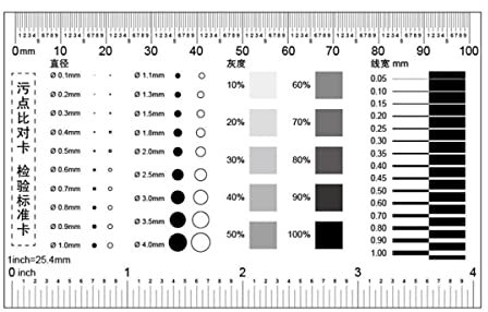 TYZK Mikroskop-Zubehör, hochpräzises Folienpunktmessgerät, weiches Lineal, Mikroskop, Mikrometer, Kalibrierung, Gleitlinie, Haltbarkeit und zuverlässige Leistung (10)