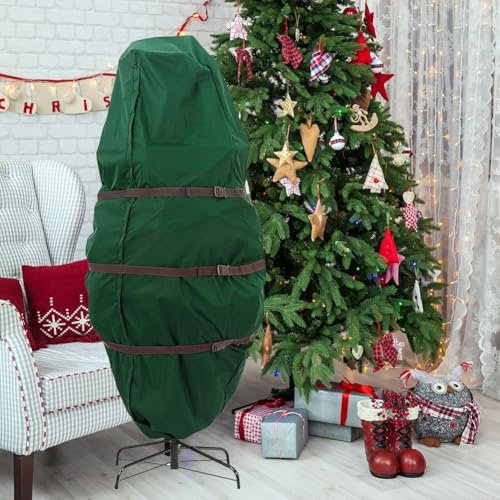 Smart Design Holiday Tree Aufbewahrungstasche bietet sicheren Schutz und mühelosen Zugriff (76,2 x 147,3 cm)
