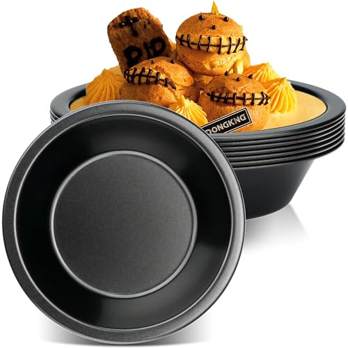 5 inch Pie Tins, 8 Pack Mini Pie Pan for Oven and Instant Pot Baking