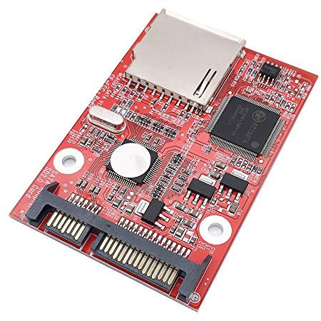 Orolotay MMC SD SDHC 2.0SATA zu SD Hoch Geschwindigkeits Adapter Karte SD Karte zu Adapter HDD Secure Digital Conversion Adapter