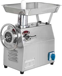 EASYROSE Electric Meat Grinder 250KG/Hr Stainless Steel Meat Mincer Machine with Nozzles Attachment for Home & Commercial Use(TK22)