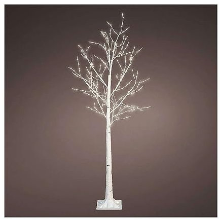 Holyart Albero 400 microLED Bianco h 150 cm Esterno con Neve