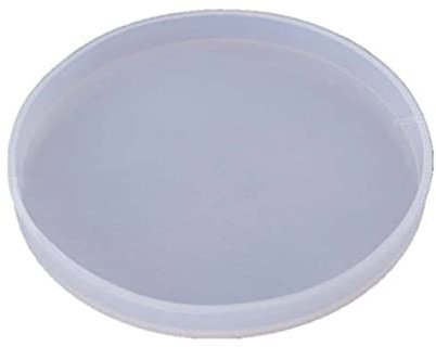 Moule en résine de silicone en forme de disque pour dessous de verre