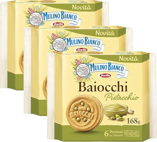3X Mulino Bianco Biscotti Baiocchi Pistacchio