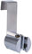 Duschkopf Halter Edelstahl Bad Wandhalterung Handbrause Arme Schiebebügel Halter Halterung für Handbrause WC Bidet Sprayer Gebürstetem (eine Position)