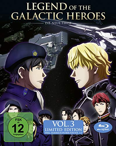 Legend of the Galactic Heroes: Die Neue These Vol.3 + Sammelschuber [Blu-ray] [Limited Edition]