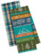 DII Design Imports Happy Camper Geschirrtücher – Set von 2 – RV Park Jacquard – Happy Camper Plaid
