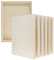 Bright Creations Unfinished Wooden Panels, 6 Pack Wood Canvas Boards for Painting, Arts and Crafts, Rectangular, 23 x 30.5 cm