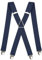 Pierrot Hosenträger für Herren Breit Made in Germany/France - Ultrastarker Gummizug & 4 Extra Starke X-Clips - Verstellbare Länge bis zu 130cm - Garantie auf Lebenszeit