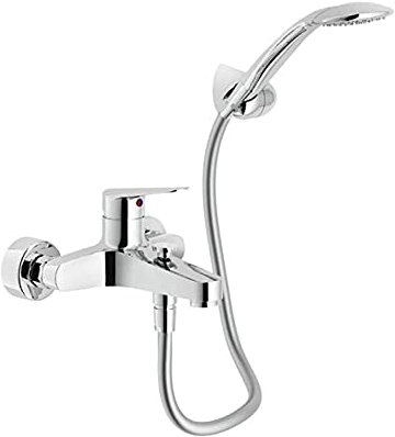 MISCELATORE MONOCOMANDO ESTERNO PER VASCA CON DEVIATORE AUTOMATICO CROMO NOBILI 11110SF