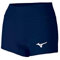 Mizuno Damen Apex Volleyball-Shorts, 6,4 cm Schrittlänge, Damen, Volleyball-Shorts, Apex 2.5 Inseam Volleyball Short, Navy, X-Small