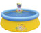 SunClub Planschbecken Wassersprühender Otter Pool 150x41 cm mit aufblasbarem Luftring