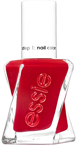 Maybelline Essie Gel Couture Longlasting High Shine No UV Lamp Required Nail Polish Deep Red Colour, Shade 510 Lady in red 13.5 ml