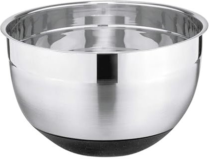 Weis Schüssel aus Edelstahl und Silikon in der Farbe Silber mit einem Volumen von 1,5 L, Maße: 16 cm, 11066