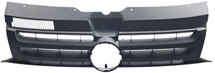 Kühlergitter Kühlergrill Schwarz Kompatibel mit VW Multivan T5 7H 7E 09-15 von Autoteile Gocht