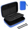 ProCase Tragetasche für MacBook Power Adapter, Mac Ladegerät Netzteil Power Bank Apple Magic Mouse Hülle, Reise Organizer für Apple Pencil Magsafe Kabel, Elektronik Accessories Aufbewahrung -Blau