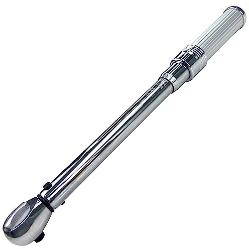 WEDO Drehmomentschlüssel mit Metallgriff, 3/4-Zoll-Antriebs-Drehmomentschlüssel, (20-1000 Nm/140-750 ft.lbs.) Drehmomentschlüssel, Länge 1055 mm