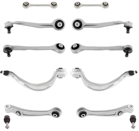 12 Querlenker Satz Vorderachse links rechts für A6 C7 (4G2, 4GC) Avant (4G5, 4GD) bis 08/2011
