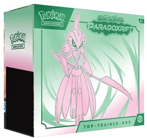 PoKéMoN Pokemon Top-Trainer-Box Eisenkrieger Sammel-Karten Kollektion deutsch, (45738)