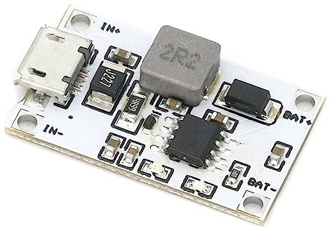 Zeizafa 5V 2A Lithium Battery Charger Step Up Board 2S 7.4V 8.4V Power Module Li-Po Li-ion 18650 Charger Protection Board 2s 7.4v 8.4v Lithium Battery Charging Module Usb Charging Board 5V2A To