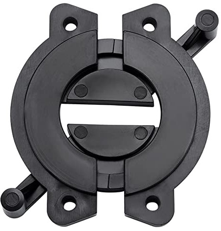 Marine Hardware 1 Stück Möbelscharniere Befestigungsbeschlag ABS Tischplattenverbinder Riegelhalterung Befestigungsmaterial Deck Hardware (Color : B)