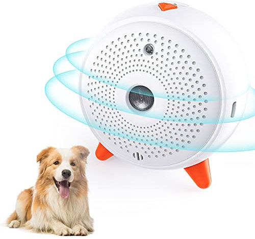 Antibell fur Hunde, Ultraschall Gerät Hund Stoppt Hundebellen Anti-Bell-Gerät Hunde-Bell-Stopper LED-Anzeige für Kleine Welpen Mittelgroße Große Hunde Anti-Bell Erziehungshalsband Hund Anti Bell Gerät