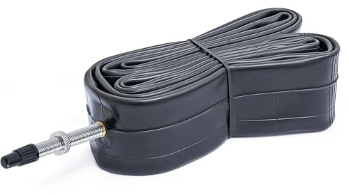 FengCan 700x25/32C Schläuch 25/32-622, 28 Zoll Fahrrad schläuch 700x25C 700x28C 700x30C 700x32C geeignet für Rennrad/Gravel/MTB Fahrrad Reifen, FV48mm Presta Ventil (1-PC)
