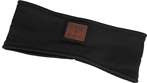 Kabellose Schlaf-Kopfhörer, Kopfbügel-Kopfhörer mit ultradünnem HD-Stereo-Lautsprecher für Workout, Laufen, Coole Gadgets, einzigartige Geschenke (schwarz)