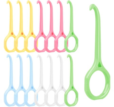 Opvixi Aligner Removal Tool, 15PCS Retainer Remover Tool, Clear Aligner Removal Tool for Invisalign Removable Retainers, Denture Braces Retainer Removal Pull Tool Kit, Bracket Remover for Braces
