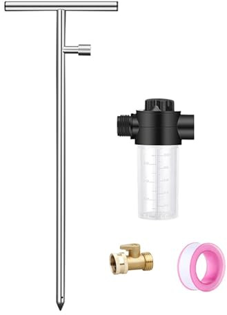 lmoikesz de riego para raíces profundas, herramienta de acero inoxidable para riego directo a la zona radicular, ahorra agua. Accesorio para sistema con , herramienta con