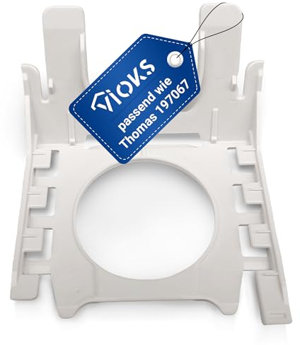 VIOKS Filterbeutel Halter Staubsauger Ersatz für Thomas 197067 | Staubbeutelhalter Staubsaugerbeutel Beutelhalter, für AQUA+ Pet & Family, Anti Allergy, Multi Clean X7 X8 X10, Cat & Dog XT