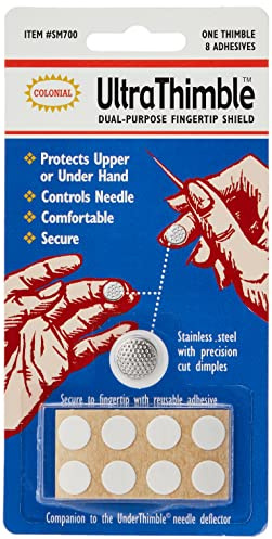 Colonial Nadel Ultra Fingerhut, 8 Stück