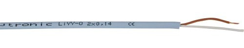 Unbekannt Electronic LiYY Steuerleitung 3 x 0.14mm² Grau 1506002/25 25m