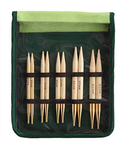 KnitPro auswechselbare Nadeln klobig Set, Bambus, Mehrfarbig, 18 x 1 x 1 cm