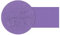 amscan- Solid Rolls Nueva Serpentina de crepé púrpura - 1 Unidad, Color Morado, 24 x 36 Inch (18202-106)