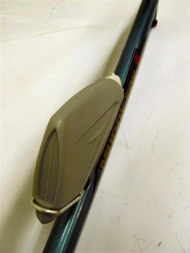SHIMANO AX or OGK TYPE AERODYNAMIC AERO TT WATER BOTTLE & CAGE VINTAGE , ALSO LIKE ITALIAN COBRA PROFILE, NOS GREY